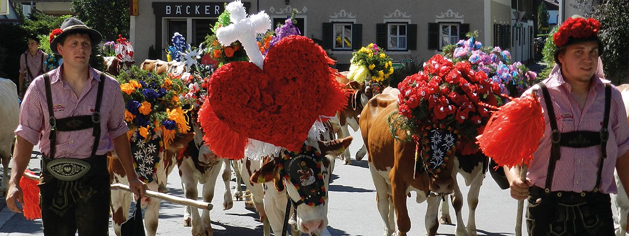 Fêtes de la transhumance de Kirchdorf -  le grand retour des bêtes dans la vallée, © Kramerhof Gasteig