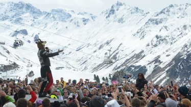 Le groupe US "30 Seconds to Mars" sur la scène d'Ischgl en 2015, © TVB Paznaun-Ischgl