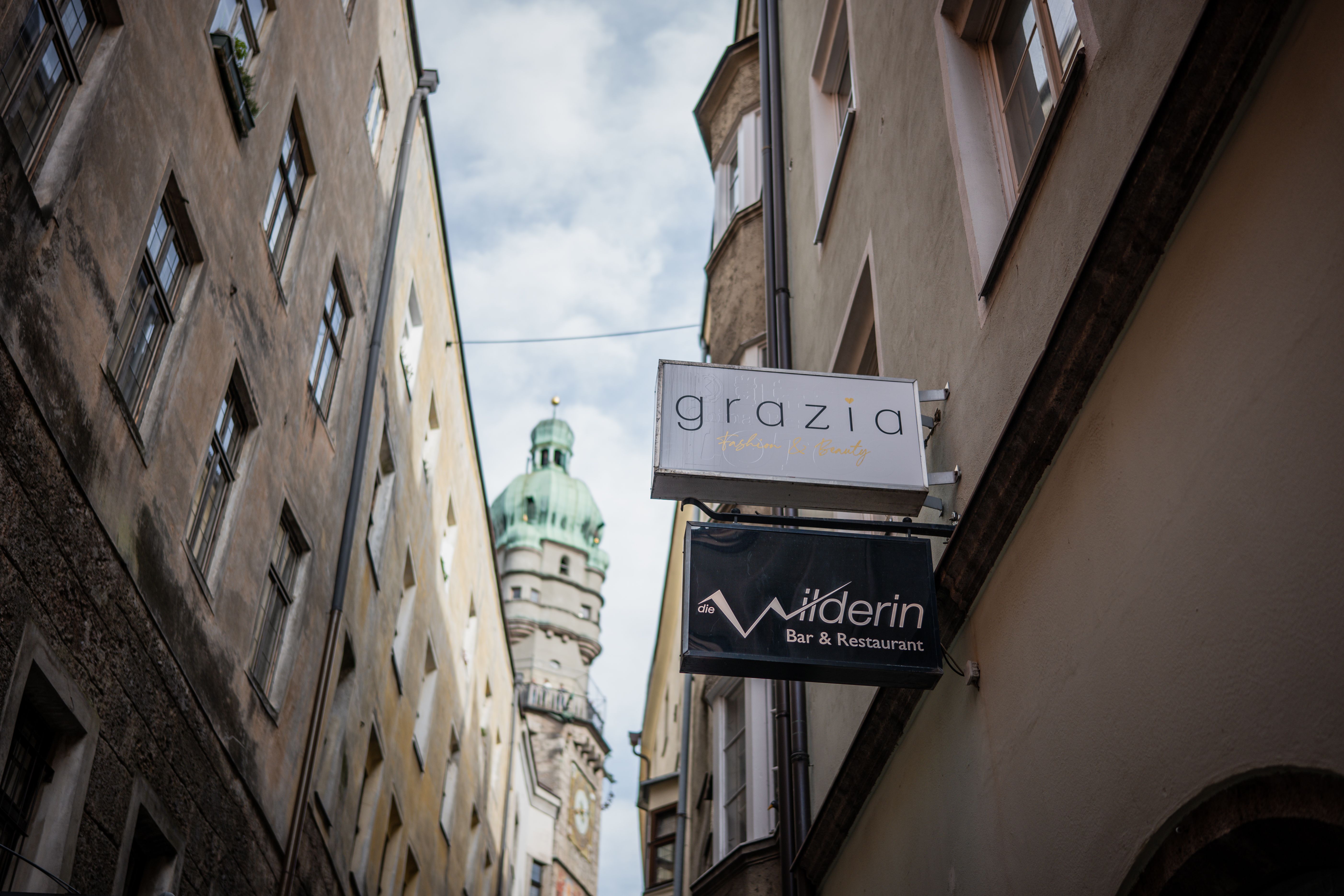 Gasthaus die Wilderin in Innsbruck. 