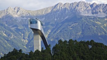 La piste de saut olympique de Bergisel, © Innsbruck Tourismus/Christof Lackner