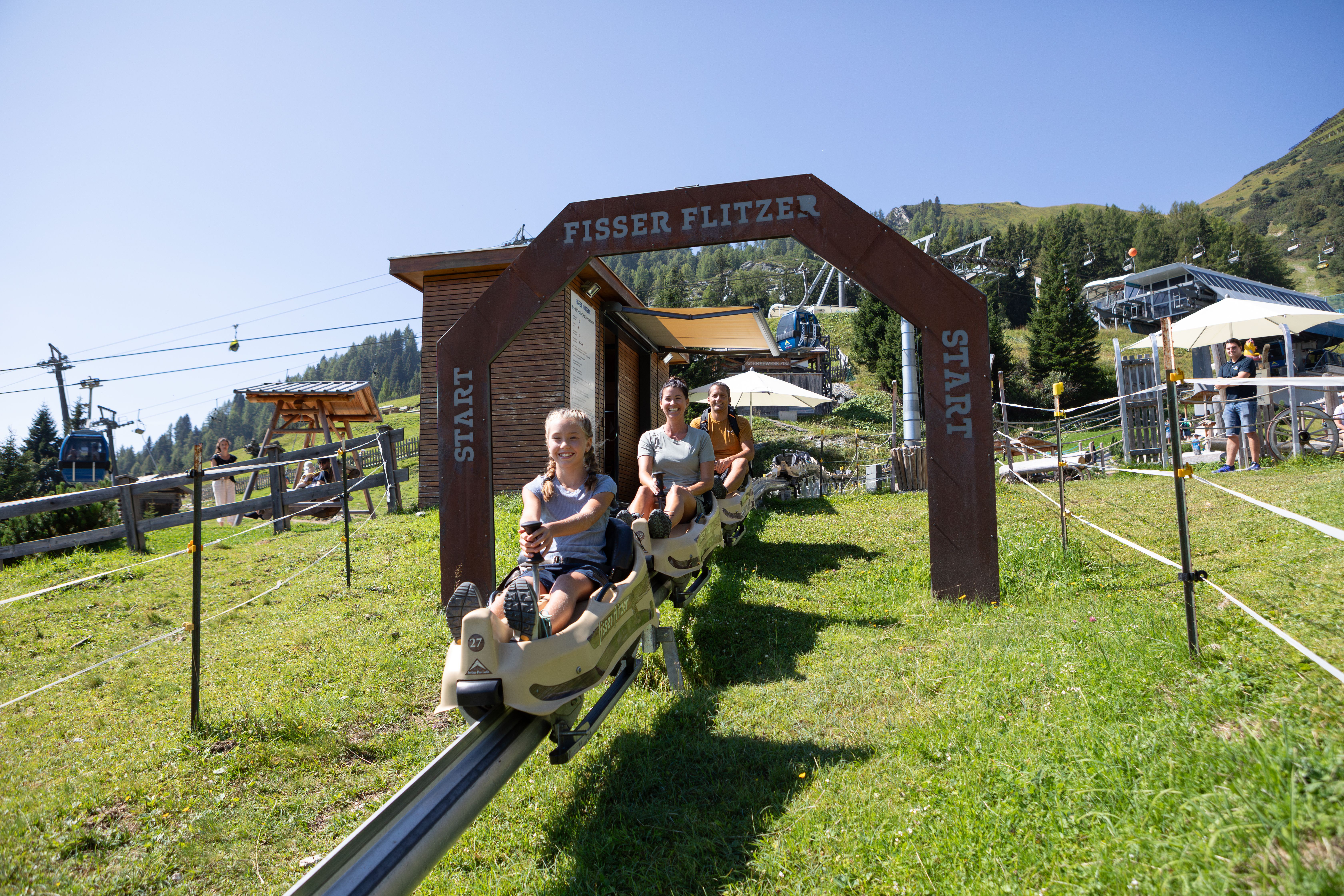 Sommer Funpark Fiss, Sommerrodelbahn