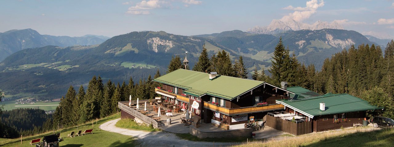 L’alpage d’Angerer Alm près de St. Johann in Tirol