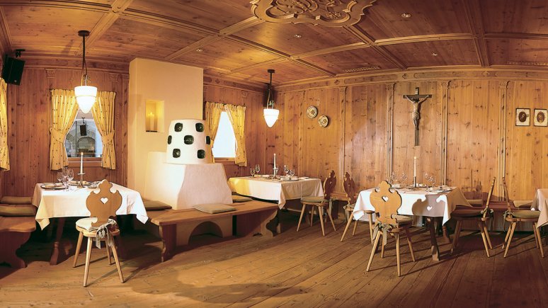 Restaurant Schlossherrnstube à Ischgl, © Schlosshotel Romantica