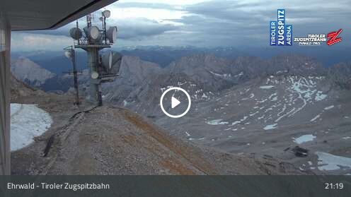 Webcam Tiroler Zugspitzbahn Bergstation