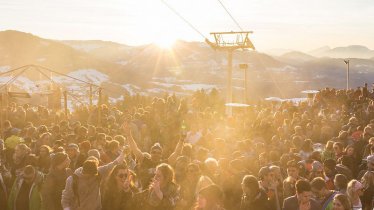 Concert des festivités d'ouverture du SkiWelt, © Christoph Stöckl