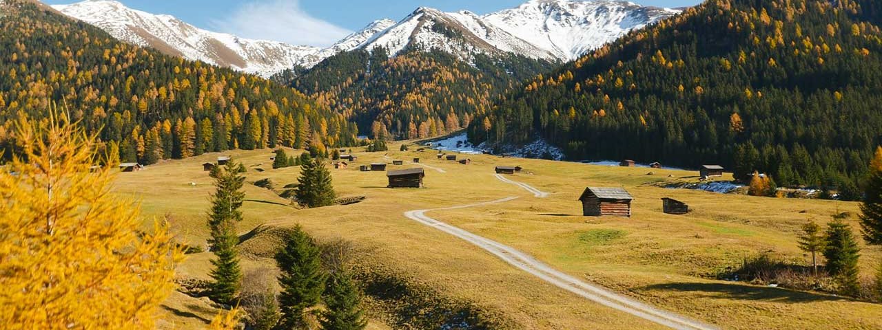 La haute vallée Pfundser Tschey en automne, © Tirol Werbung/Webhofer Mario