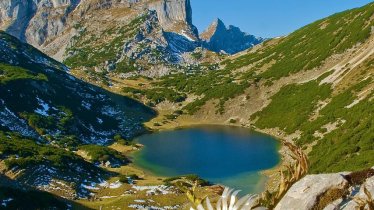 Lac Zireiner See dans le massif de Rofan, © Alpbachtal Seenland Tourismus/Gerhard Berger