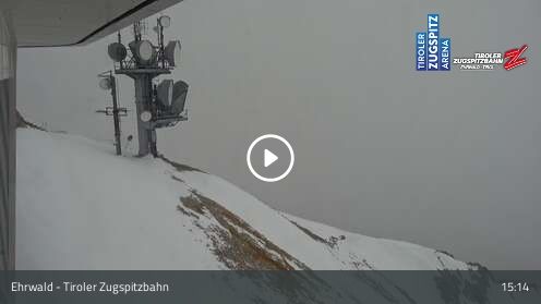 Webcam Tiroler Zugspitzbahn Bergstation