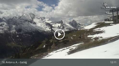 Webcam Galzig Bergstation