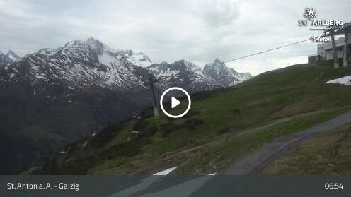 Webcam Galzig Bergstation