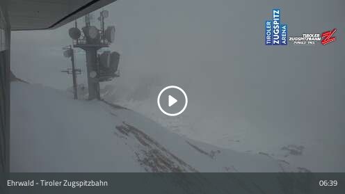 Webcam Tiroler Zugspitzbahn Bergstation