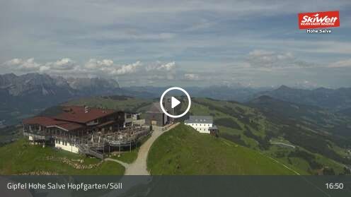 Webcam Gipfel Hohe Salve - Söll