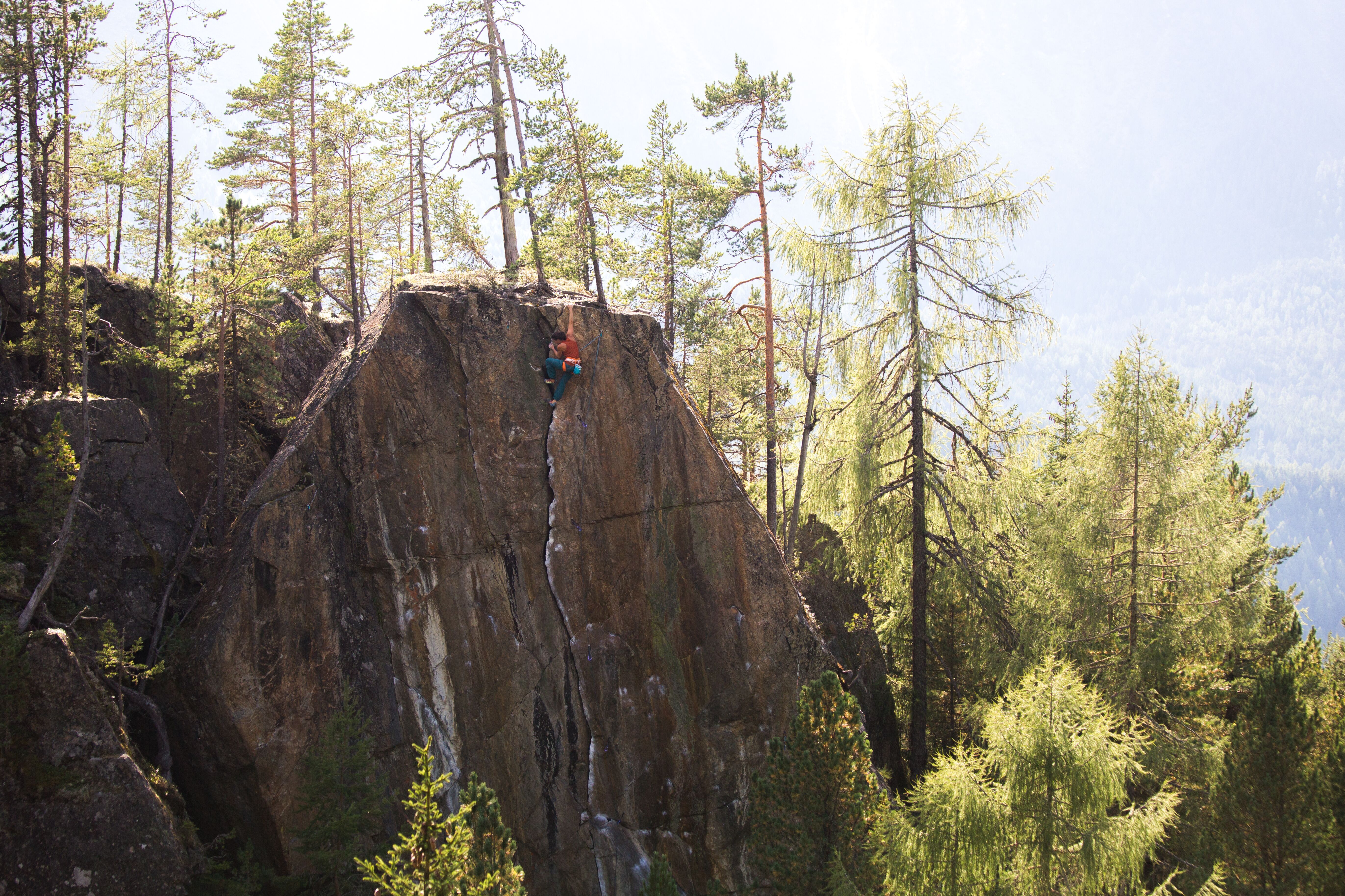 "Le Miracle", Klettergarten Niederthai im Ötztal