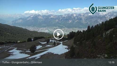 Webcam Glungezerbahn - Zirbensee