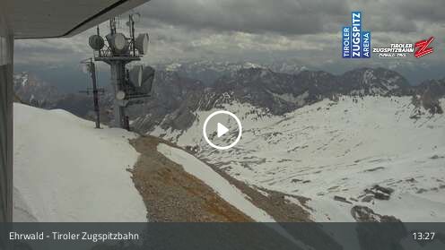 Webcam Tiroler Zugspitzbahn Bergstation