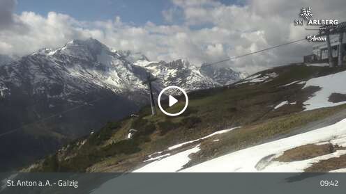 Webcam Galzig Bergstation
