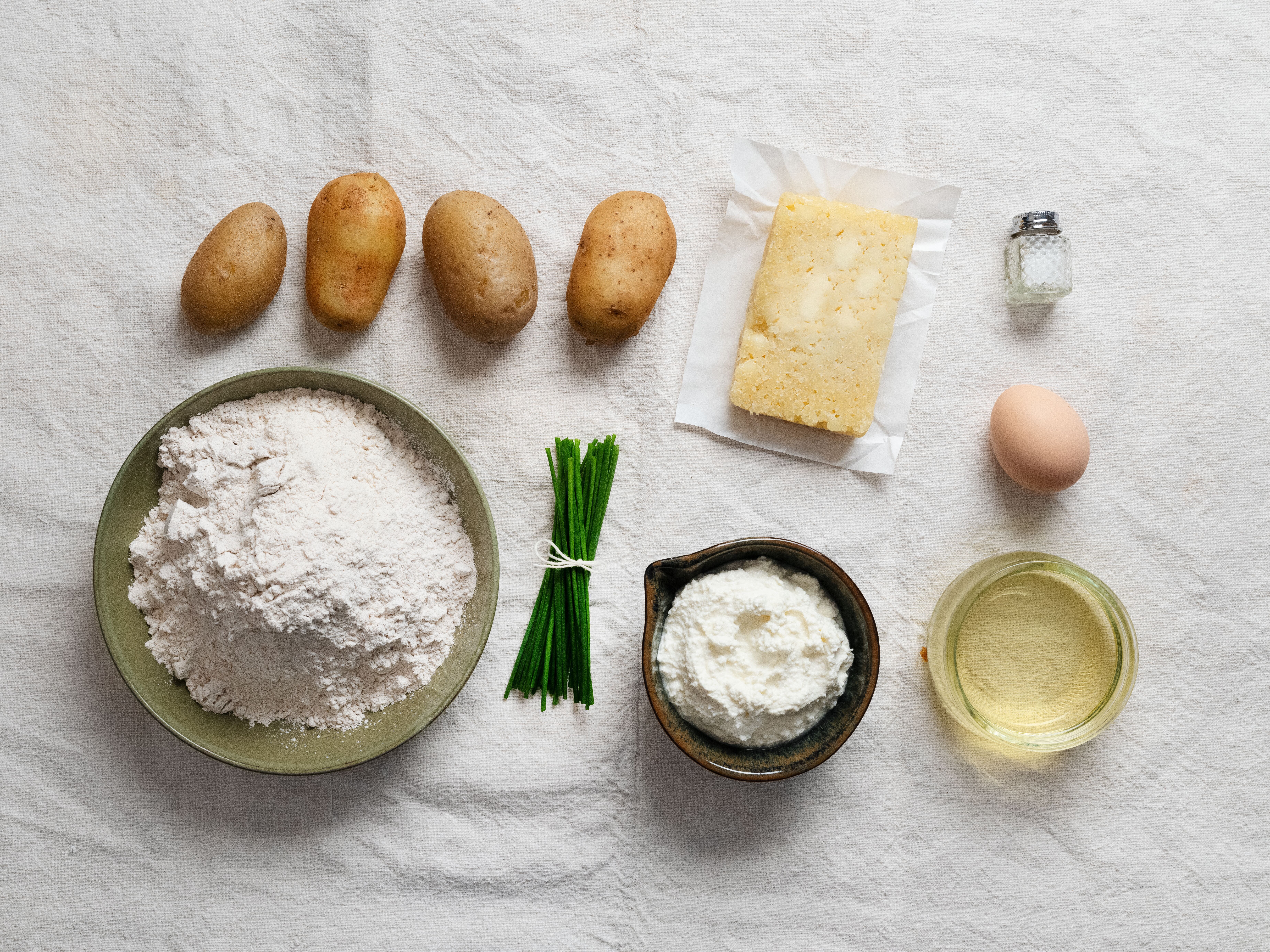 Zutaten für die Zillertaler Krapfen