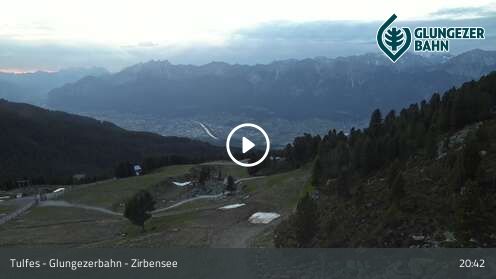 Webcam Glungezerbahn - Zirbensee