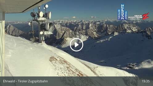 Webcam Tiroler Zugspitzbahn Bergstation