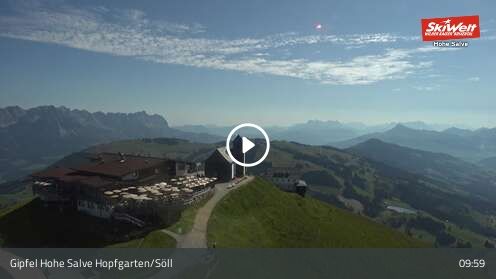 Webcam Gipfel Hohe Salve - Söll
