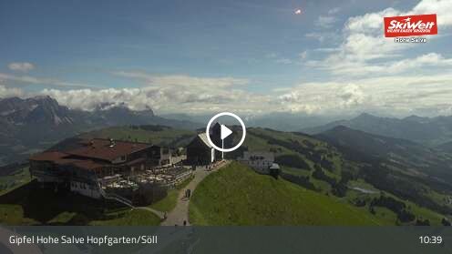 Webcam Gipfel Hohe Salve - Söll