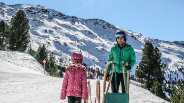 Piste de luge sur la Glungezer