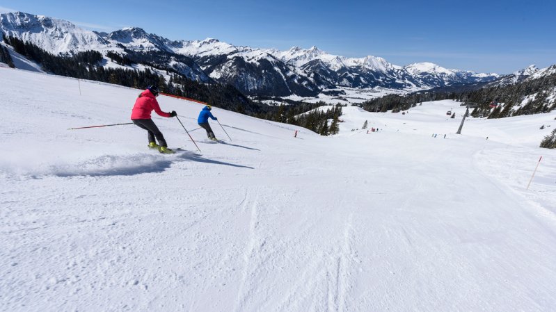 Faire du ski à Grän, © TVB Tannheimer Tal / Ehn Wolfgang
