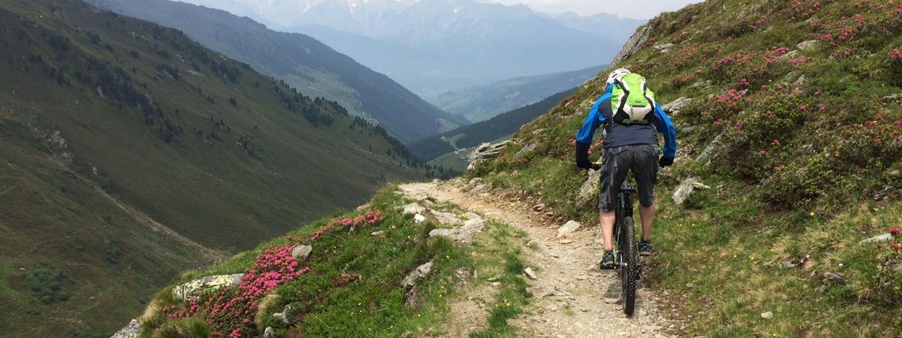 Étape 19 du Bike Trail Tirol : Lanersbach - Geiseljoch - Weerberg, © Tirol Werbung/Michael Gams