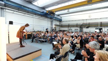 Concert dans un atelier de production de Swarovski, © Swarovski Kristallwelten/Gerhard Berger