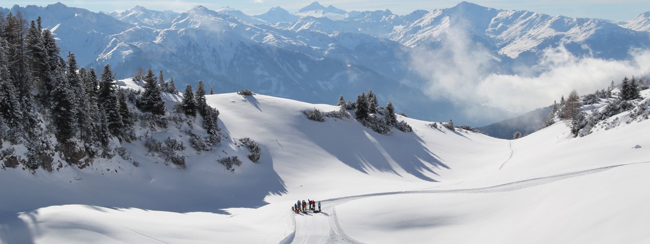 Randonnée hivernale d’altitude au Rofan, © Achensee Tourismus