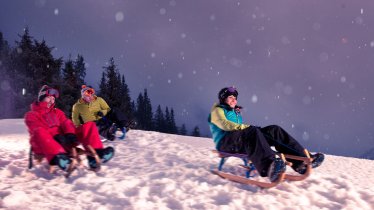 Piste de luge nocture Schlick, © TVB Stubai / Andre Schönherr