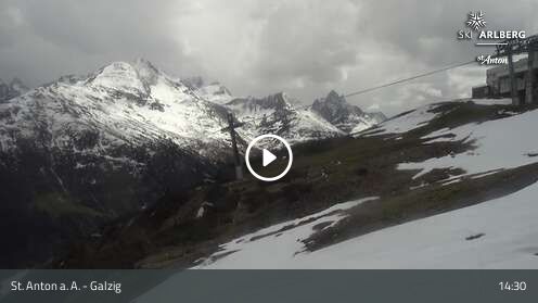 Webcam Galzig Bergstation