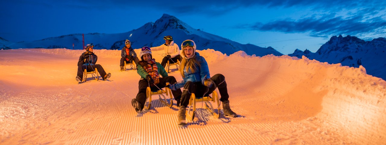 Piste de luge nocturne Ischgl, © TVB Paznaun-Ischgl