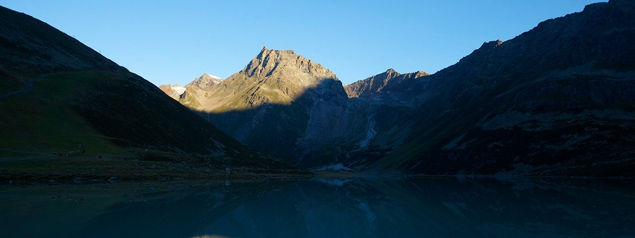 Le lac Rifflsee, © Pitztaler Gletscher