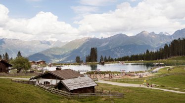 L’alpage de Seealm Hög, fort joliment situé, © Tirol Werbung/Frank Bauer