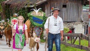 Fête de la transhumance dans la Erste Ferienregion de Zillertal, © Erste Ferienregion im Zillertal / Walter Kraiger