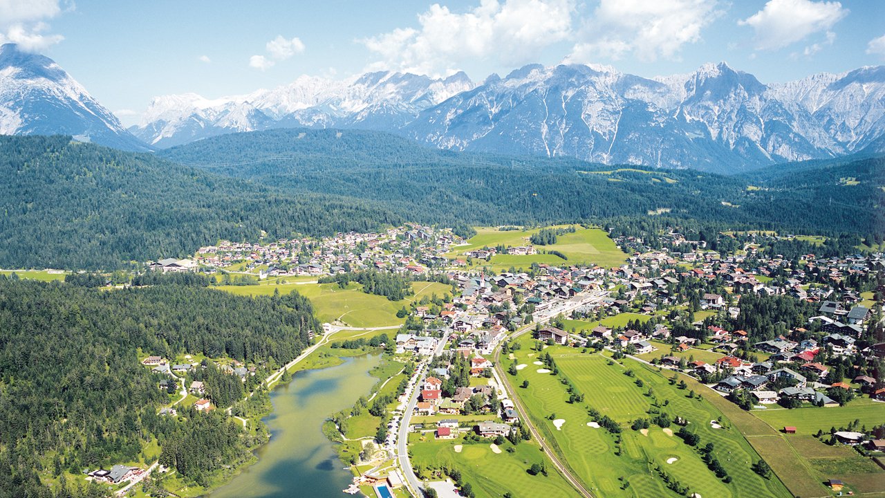 Vue sur Seefeld en été, © Region Seefeld