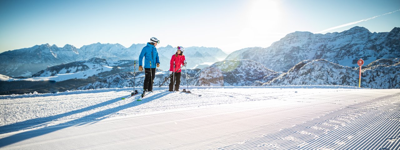 Faire du ski dans la Pillerseetal, © TVB Pillerseetal / Mirja Geh