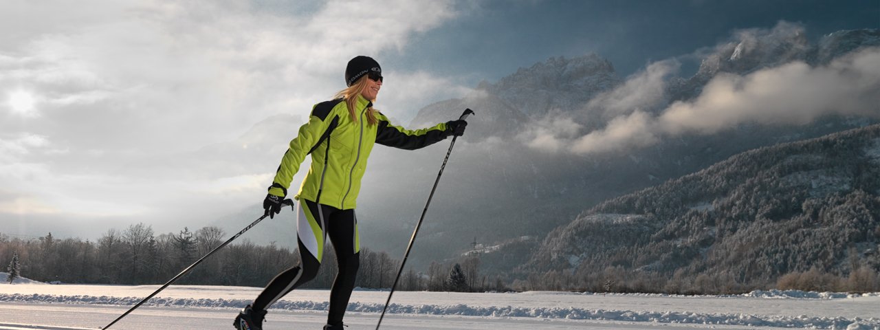 Piste de ski de fond de la Pustertal (Sillian-Lienz), © TVB Osttirol / Lugger Martin