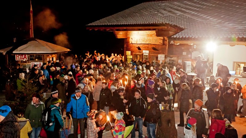 Hopfgarten fête l’entrée dans la nouvelle année depuis la Hohe Salve avec un grand feu d'artifice, © Thomas Trinkl