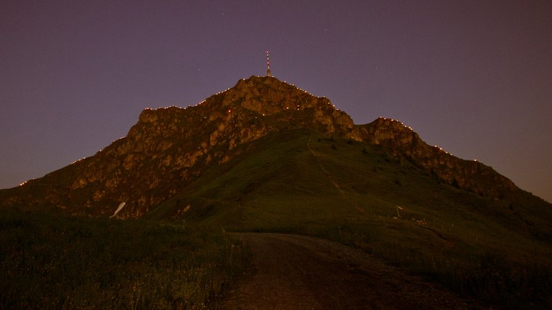 Les feux du solstice d'été sur la corne de Kitzbühel, © Gerhard Groger