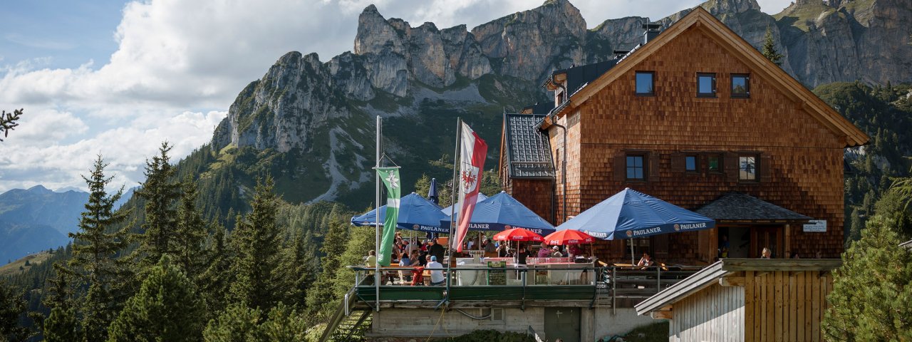 Voie de l'aigle étape 7 : Refuge d'Erfurter Hütte, © Tirol Werbung/Jens Schwarz