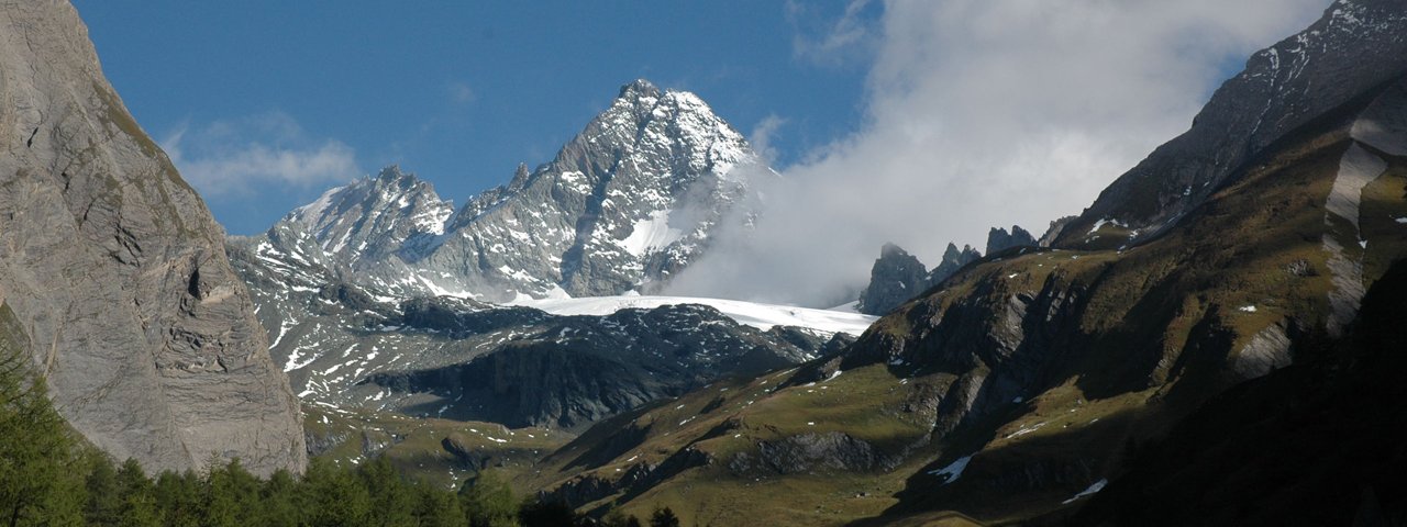 Vue sur l'auberge Lucknerhaus sur le Grossglockner, © Osttirol Werbung/Isep