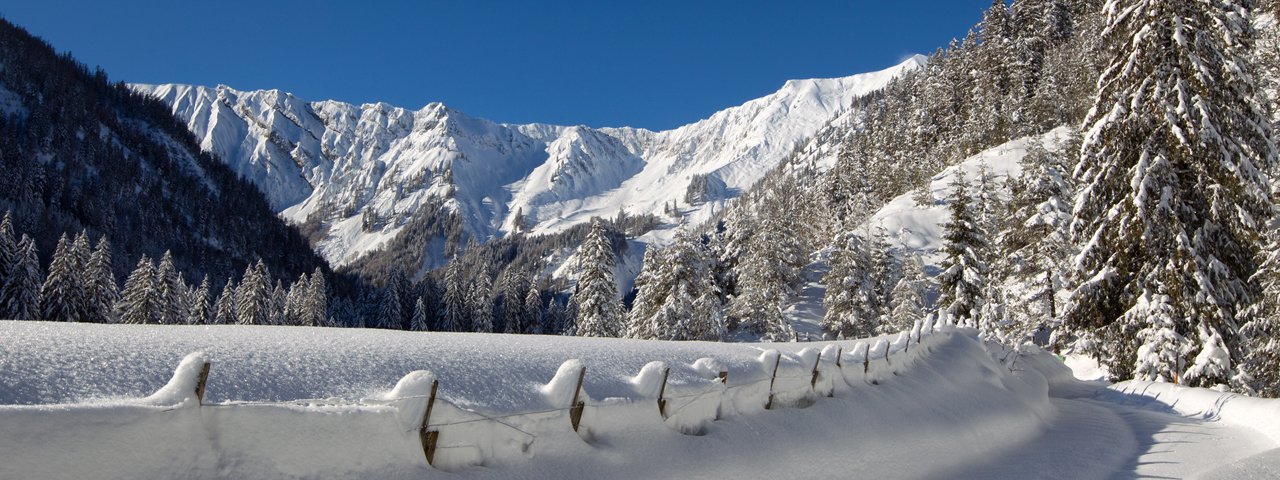 Randonnée hivernale Achenkirch – vallée d’Oberautal, © Achensee Tourismus