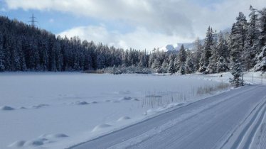 Randonnée hivernale du lac de Schwarzer See, © TVB Nauders