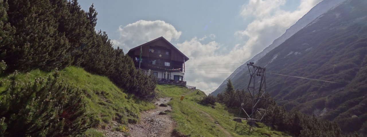 Voie de l'aigle étape 14 : Chalet de Solsteinhaus, © Tirol Werbung/Johne Katleen