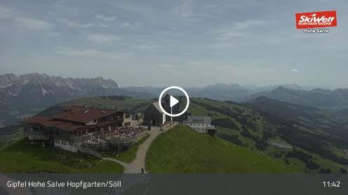 Webcam Gipfel Hohe Salve - Söll