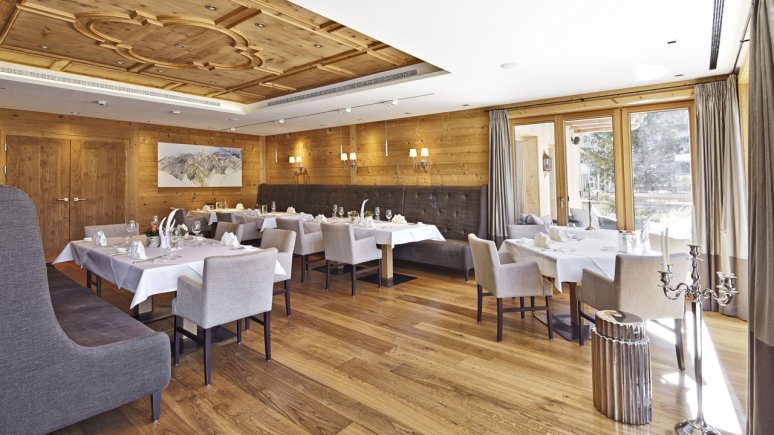 Restaurant Tannenhof à St. Anton am Arlberg, © Hotel Tannenhof