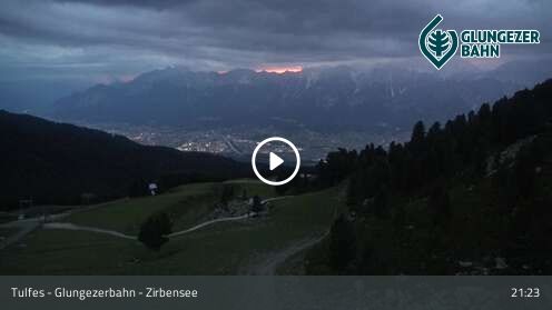 Webcam Glungezerbahn - Zirbensee