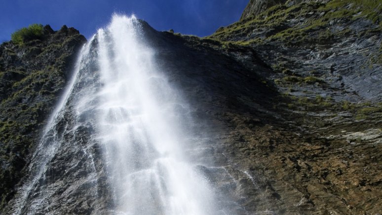 Les chutes d'eau Schleierwasserfall de Hart im Zillertal, © Erste Ferienregion im Zillertal